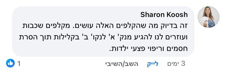 המלצת לקוח 1